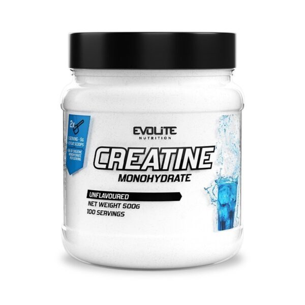 Evolite Nutrition Creatine Monohydrate 500g Kreatyna Monohydrat Siła Masa