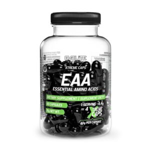 Evolite Nutrition EAA Xtreme 60kaps Aminokwasy Egzogenne Regeneracja