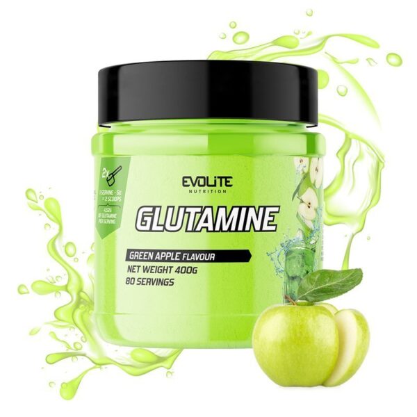 Evolite Nutrition Glutamine 400g Glutamina Odporność Jelita - obrazek 2