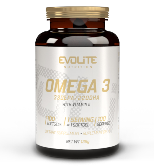 Evolite Nutrition Omega3 330EPA/220DHA 100softgels