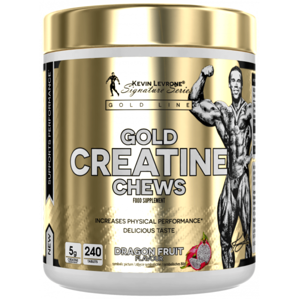 Levrone GOLD Creatine Chews 240tabs Kreatyna Monohydrat Siła Masa