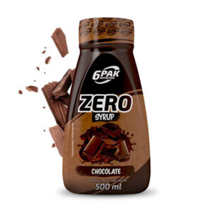 6PAK Syrup ZERO Chocolate 500ml Dietetyczny Syrop Czekoladowy