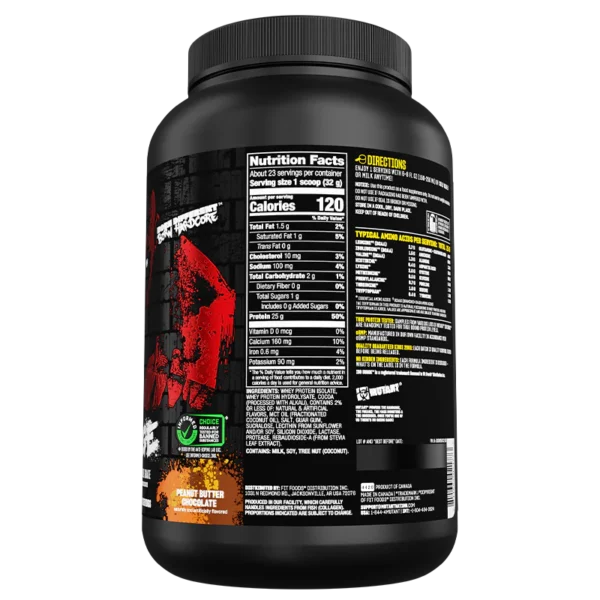PVL Mutant Iso Surge 727g Białko Izolat Serwatki WPI - obrazek 9