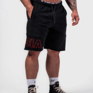 NEBBIA Gym Sweatshorts STAGE-READY 713 Spodenki na siłownię czarne