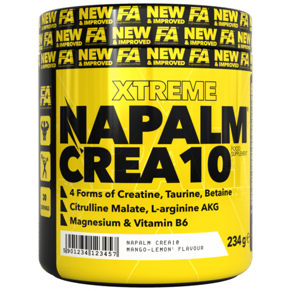 FA NAPALM Crea 10 234g stack kreatynowy