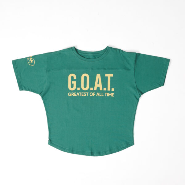 Human Protect T-shirt Oversize G.O.A.T Zielony