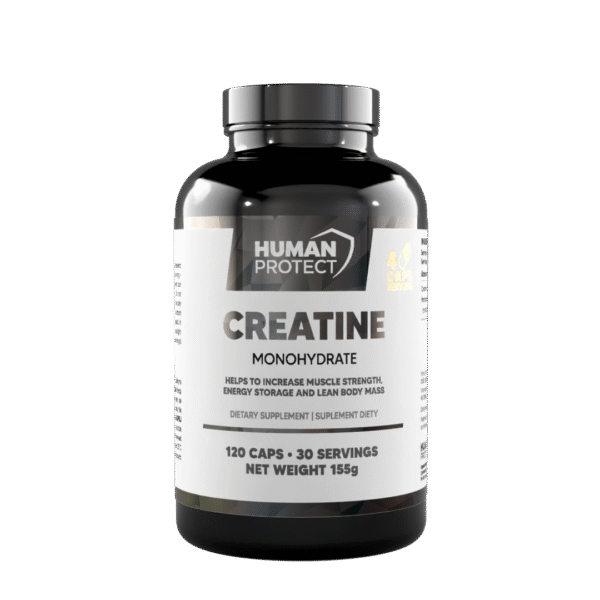 Human Protect Creatine Monohydrate 120kaps kreatyna mono masa siła