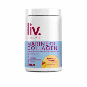 USN Liv.Smart Marine Collagen 330g Mango Orange kolagen stawy skóra włosy