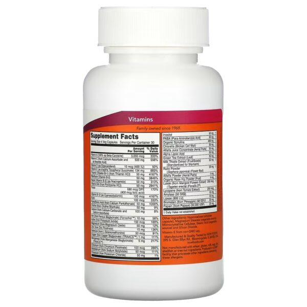 NOW Foods Special Two 120vcaps Witaminy Minerały - obrazek 2