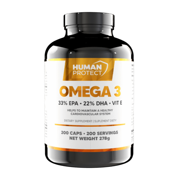 Human Protect Omega 3 200softgels Kwasy Omega3 DHA EPA