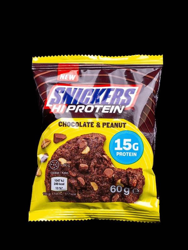 Snickers Hi Protein Cookie 60g Chocolate Peanut - Proteinowe Ciastko