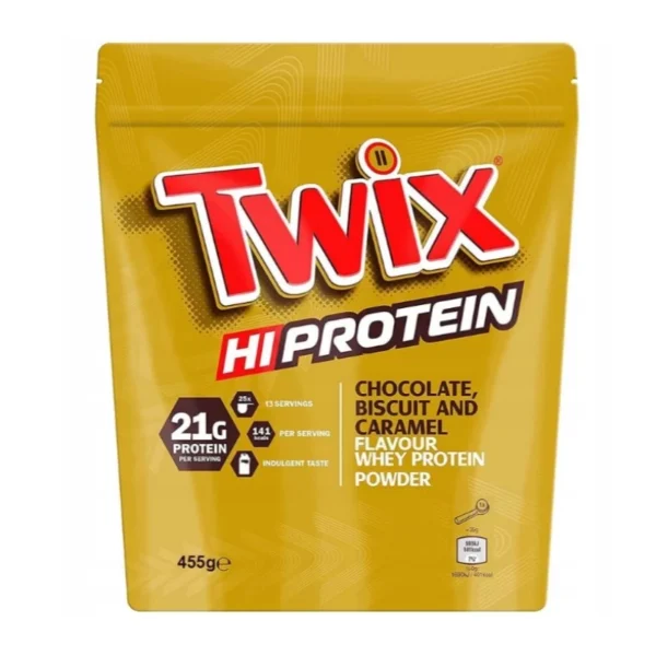 Twix Protein Powder 455g Chocolate Biscuit and Caramel Białko WPC