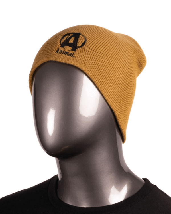 Animal Military Skullies Coyote Brown czapka zimowa