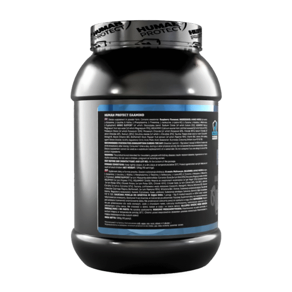 Human Protect EAAMINO 1350g aminokwasy regeneracja EAA BCAA - obrazek 5