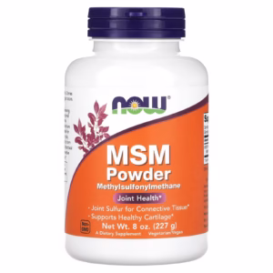 NOW Foods MSM Powder 227g zdrowe stawy