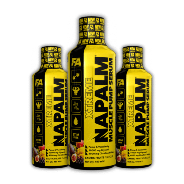 Zestaw Napalm Muscle Serum 480ml 2+1 GRATIS