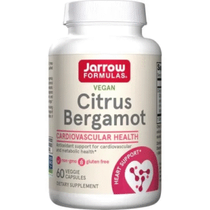 Jarrow Formulas Citrus Bergamot 500mg 60vcaps Bergamota Cytrusowa zdrowe serce i krążenie
