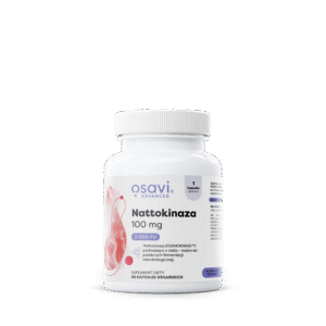 Osavi Nattokinaza 100mg 2000FUS 60vcaps zdrowe serce