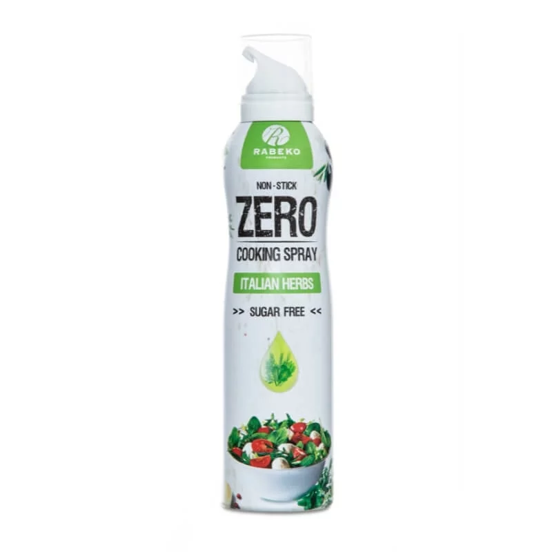 RABEKO Zero Cooking Spray 200 ml Italian Herbs sprej do smażenia włoskie zioła