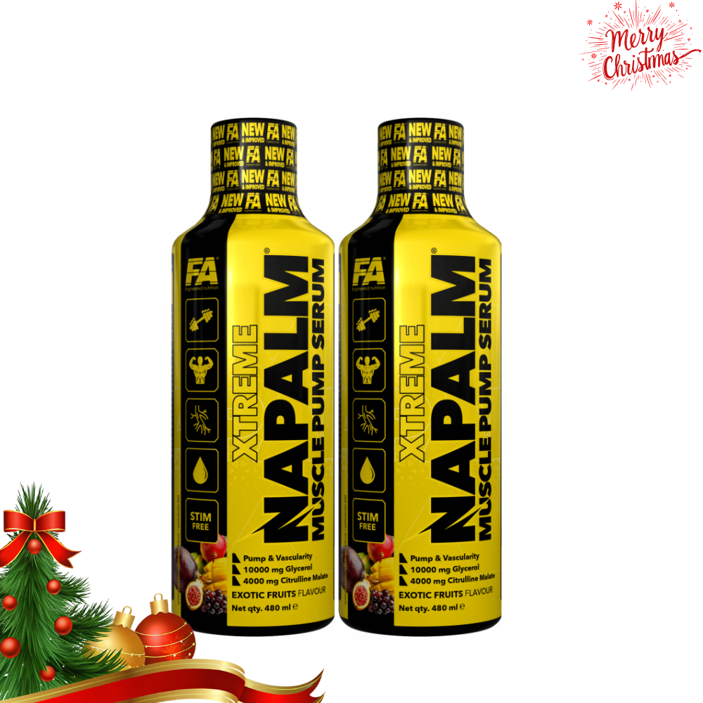Zestaw 2x Napalm Muscle Serum 480ml PROMOCJA ŚWIĄTECZNA