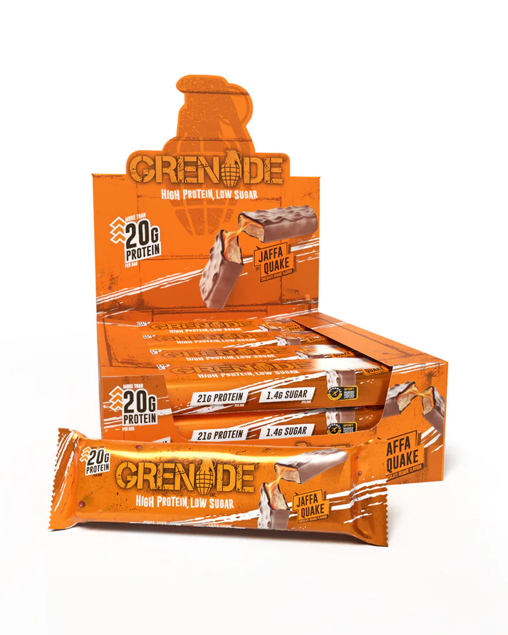 Grenade Carb Killa Protein Bar 60 g Jaffa Quake  – Białkowy baton o smaku czekolady z pomarańczą