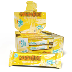 Grenade Carb Killa Protein Bar 60 g Lemon cheescake - Białkowy baton o smaku cytrynowego sernika