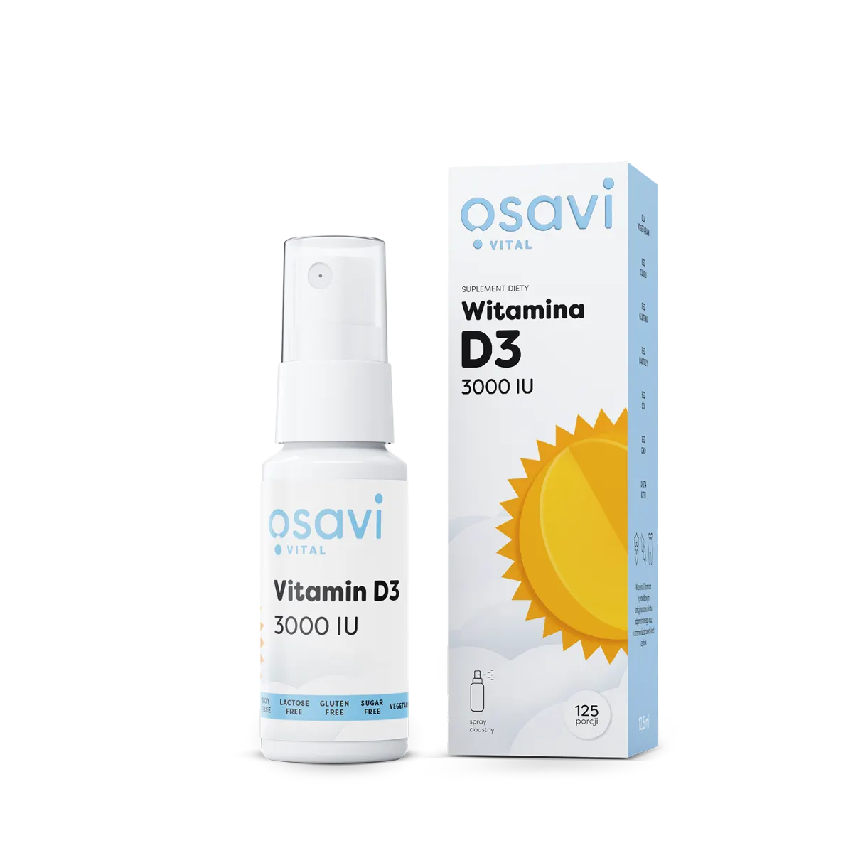 Osavi Witamina D3 Spray 12,5 ml 4000IU