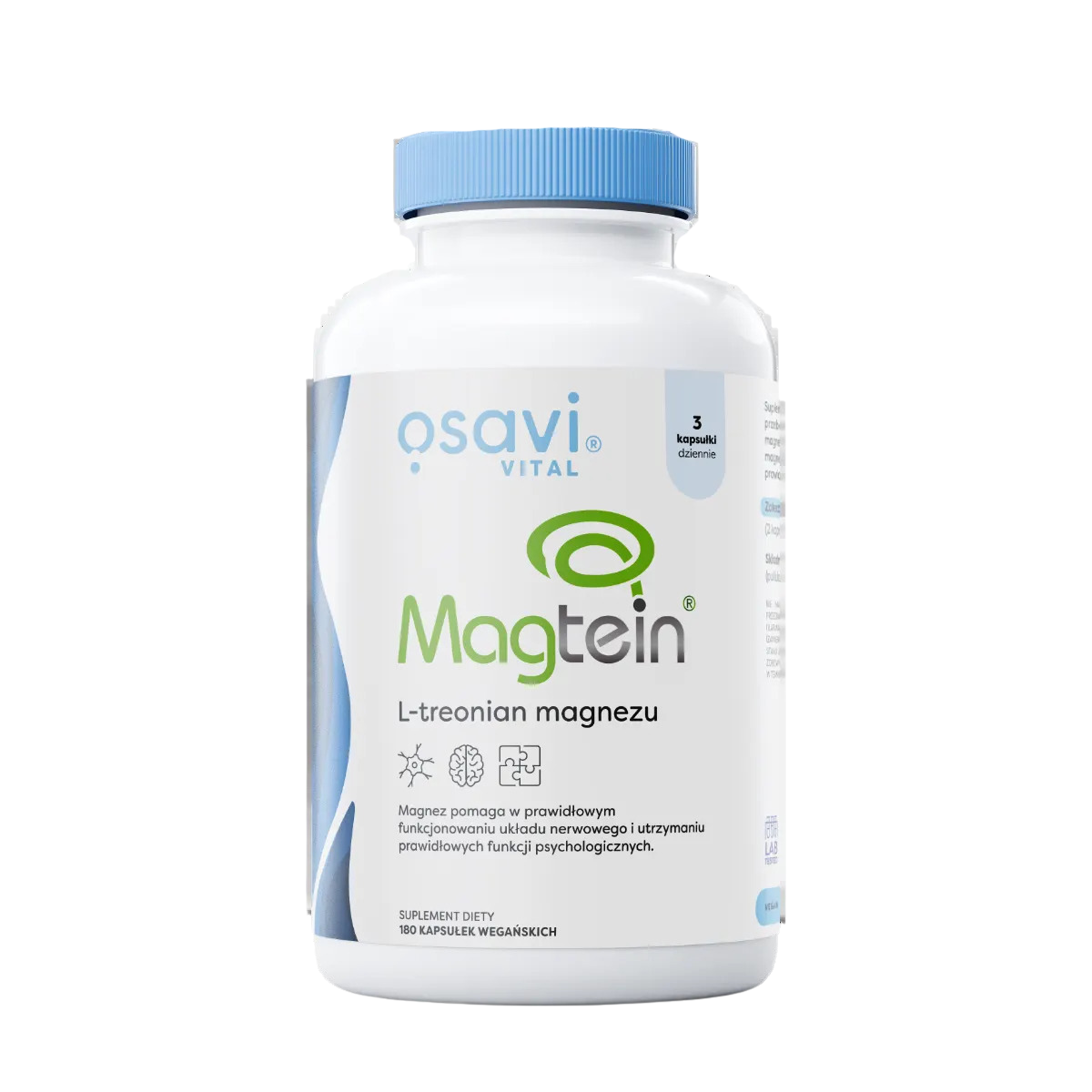 Osavi Magtein® L-treonian magnezu 90 kapsułek