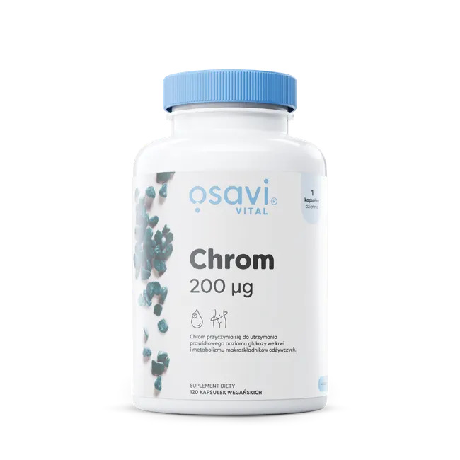 Osavi Chrom 200mcg – 120 vegan caps