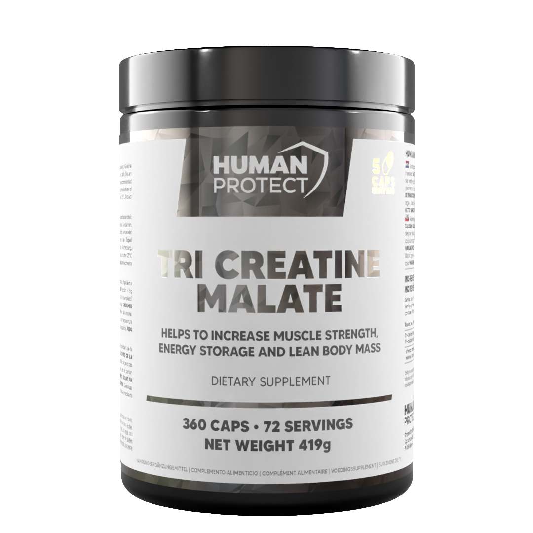 Human Protect Tri Creatine Malate 360kaps jabłczan kreatyny