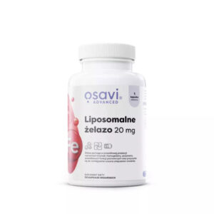Osavi Liposomalne Żelazo 20mg 120vcaps