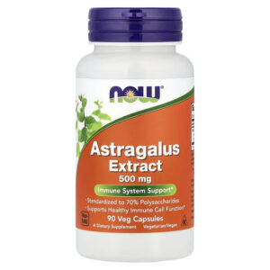 NOW Foods Astragalus 500 mg 100 vcaps traganek błoniasty
