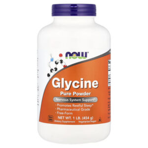 NOW Foods Glycine Pure Powder 454 g glicyna